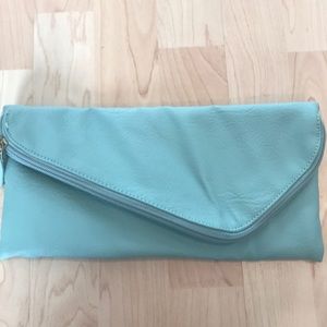 Blue Crossbody/ Clutch